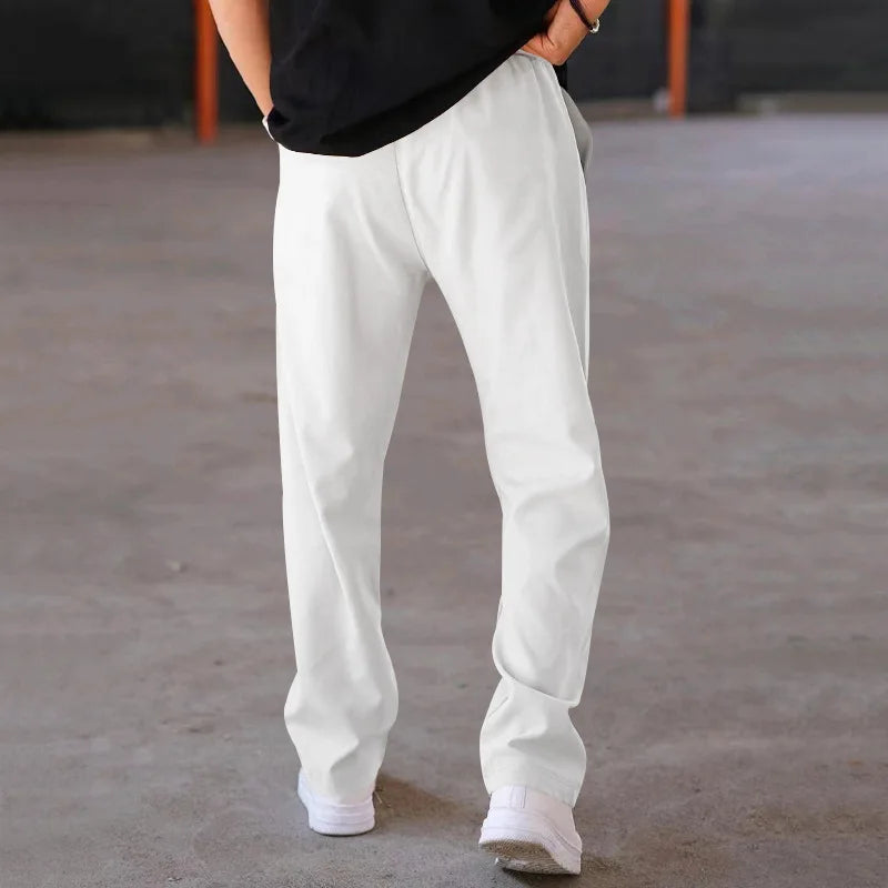 White Loose Trousers