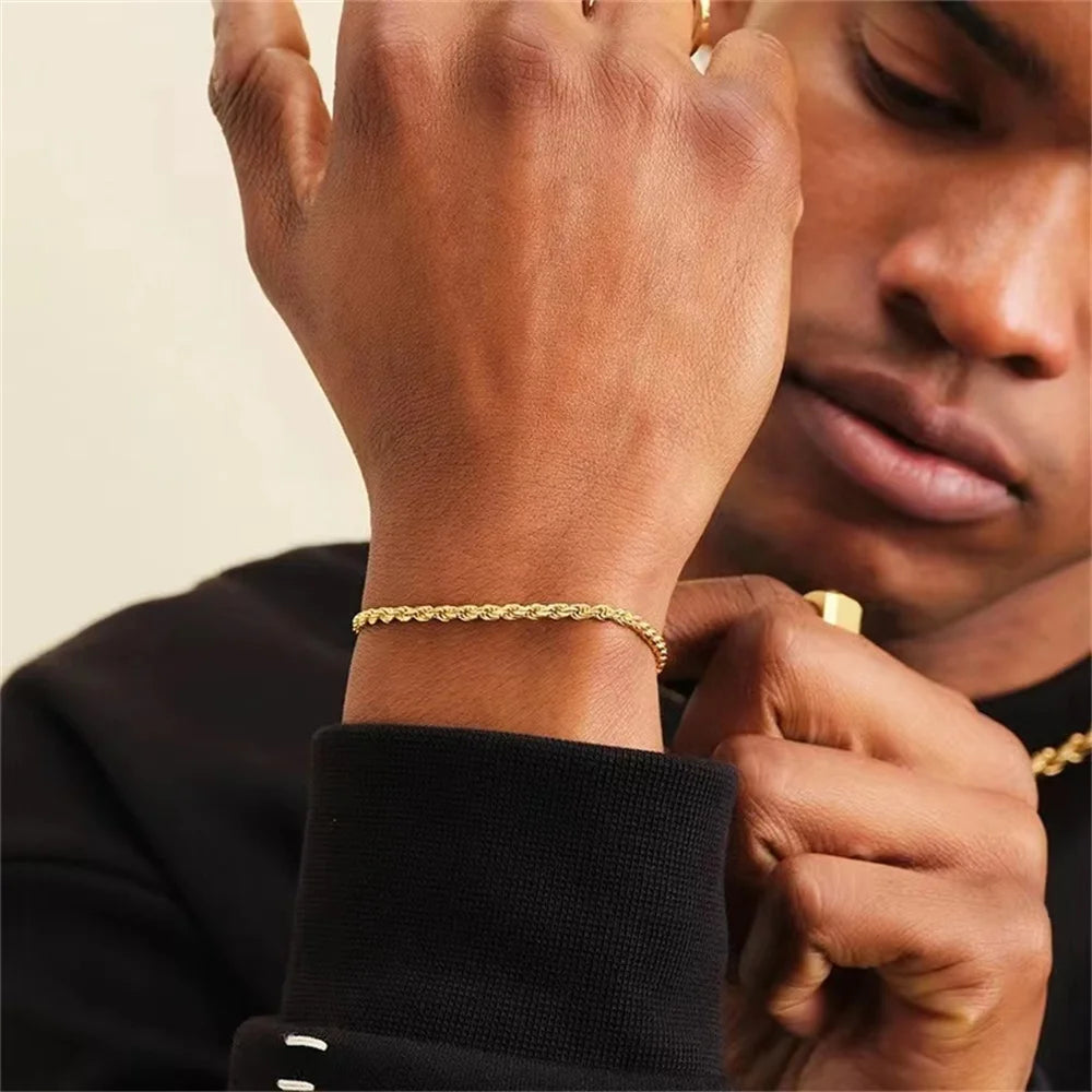Stainless Steel Mens Bracelet