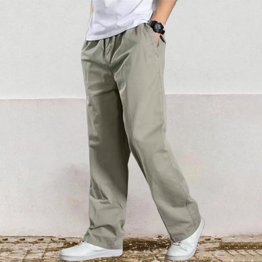 Green Cargo Trousers