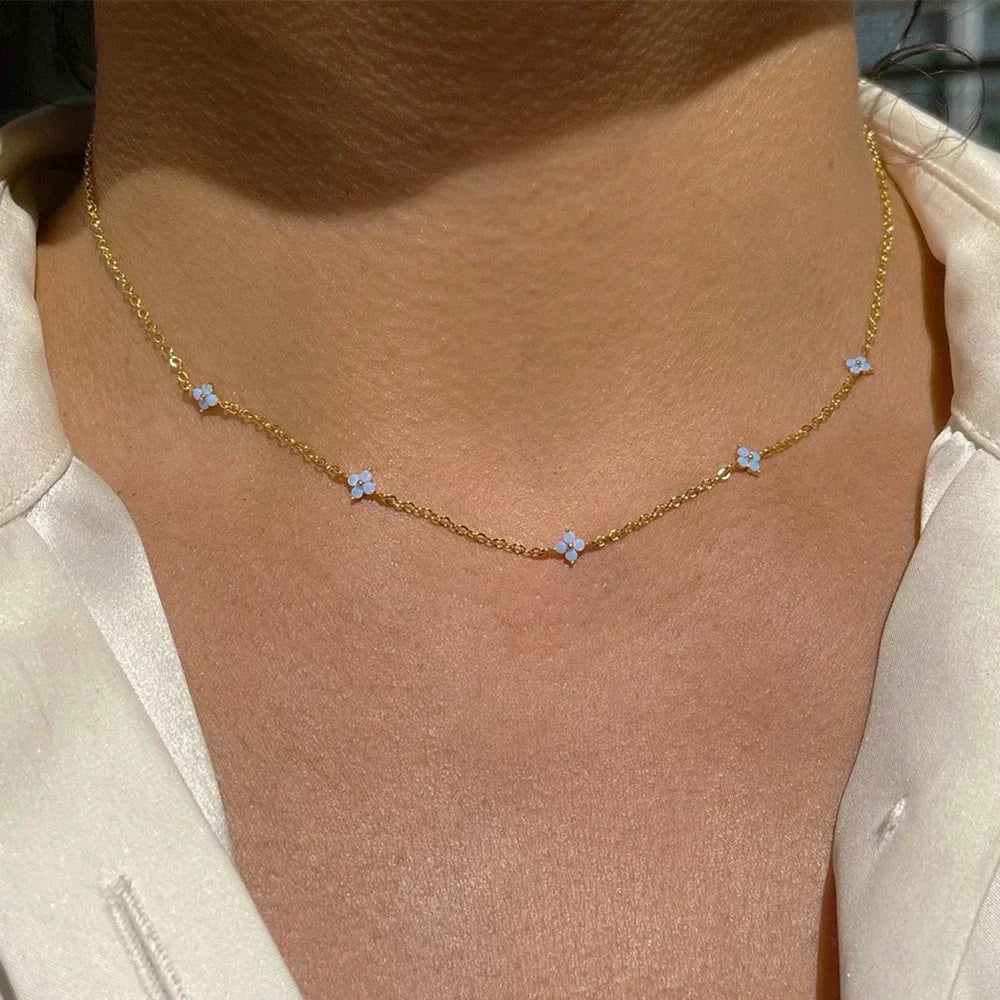 Gemmed Necklace