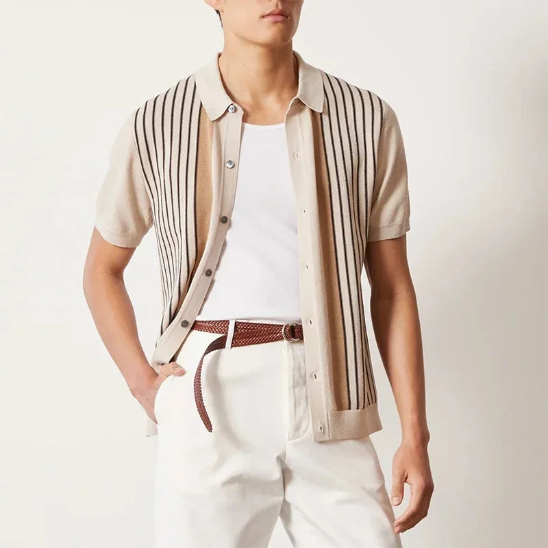 Striped Short Sleeve Shirt