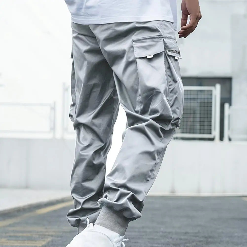 Light Grey Cargo Trousers