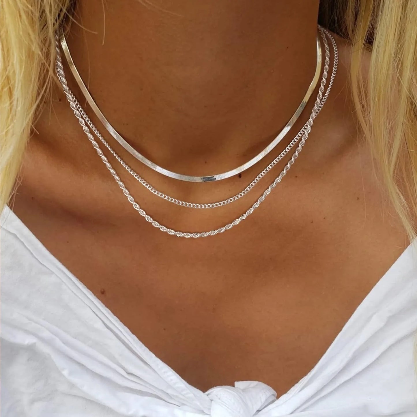 Silver / Gold Plated Necklace