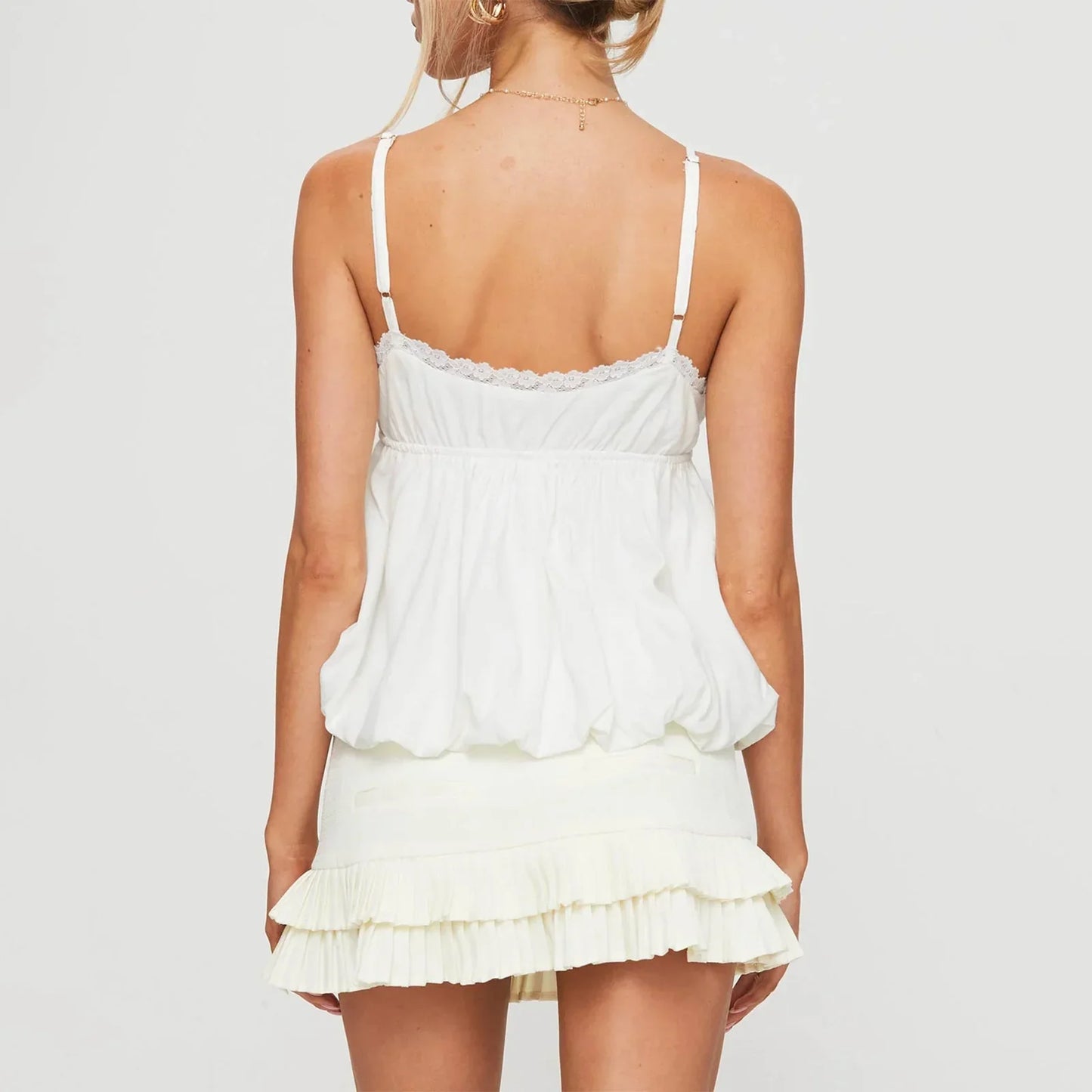 Lace Trim Top
