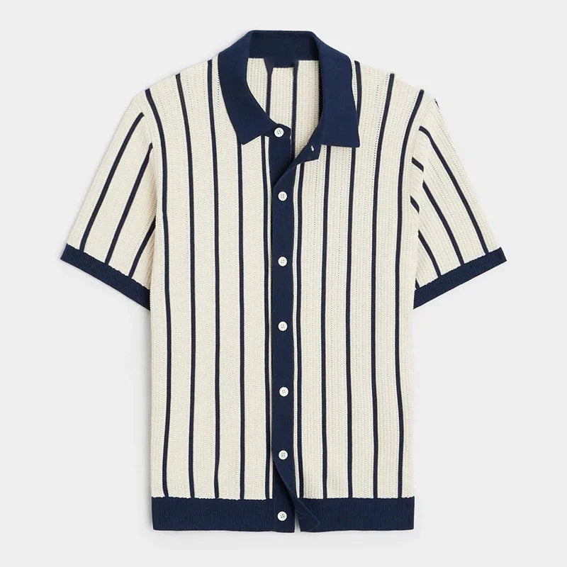 Striped Knitted Top