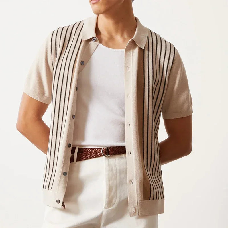 Striped Short Sleeve Shirt