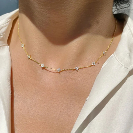 Gemmed Necklace