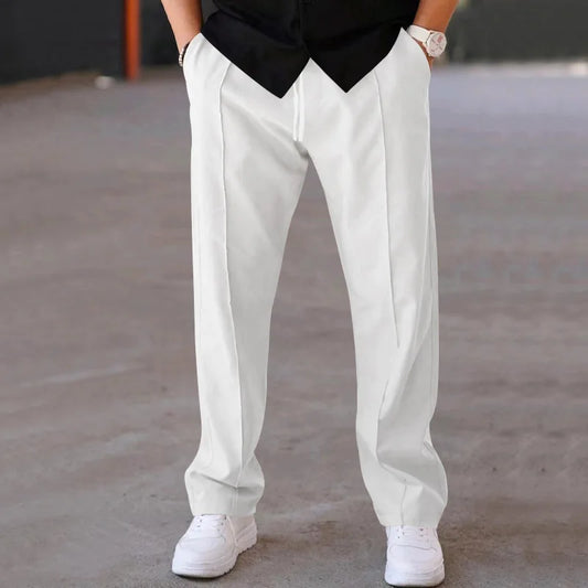 White Loose Trousers