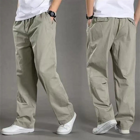 Green Cargo Trousers