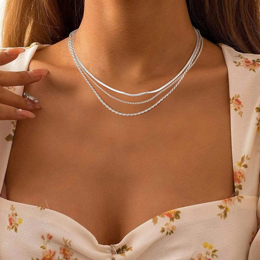Silver / Gold Plated Necklace