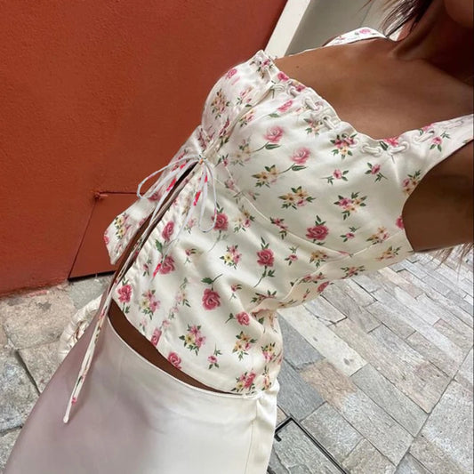 Floral Crop Top